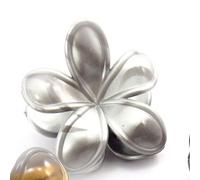 Promotion ! Pince À Cheveux 'flora' Gris - 6x6 Cm