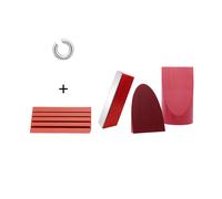 Promotion set de 4 présentoirs à bijoux Nikara +boucle d'oreille argent gratuit 925 sterling silver earring Ø 18mm for free
