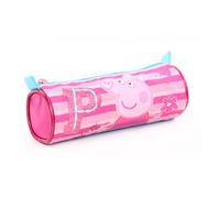 PROMOTION ! Trousse tube 'Peppa Pig' rose - 20x7 cm Rose