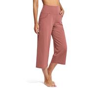Promover Femmes Capris Pantalons de Yoga Sport Bootcut Lounge avec Poches Lâche Bootleg Sports Survêtement Décontracté Bas De Course Pantalon De Jogging Jambe Droite