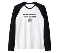 Prompt Engineer Chaos Designer - Ingénierie IA Amusante Manche Raglan