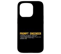 Prompt Engineer Terminal Screen AI Developer et Coder Coque pour iPhone 15 Pro