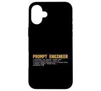 Prompt Engineer Terminal Screen AI Developer et Coder Coque pour iPhone 16 Plus