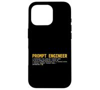 Prompt Engineer Terminal Screen AI Developer et Coder Coque pour iPhone 16 Pro