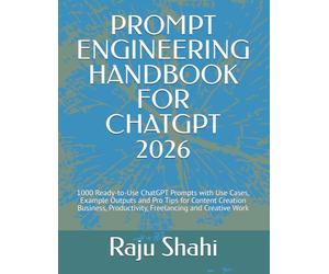 PROMPT ENGINEERING HANDBOOK FOR CHATGPT 2026: 1000 Ready-to-Use ChatGPT Prompts with Use Cases, Example Outputs and Pro Tips for Content Creation Business, Productivity, Freelancing and Creative Work