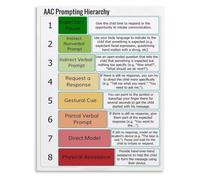 Prompt Fading Ladder Poster Special Education Hierarchy Guide