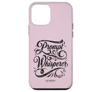 Prompt Whisperer - Intelligence Artificielle Geeky Tech AI Coque pour iPhone 12 Mini