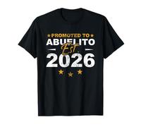 Promu à Abuelito 2026 Funny New Grandpa Reveal T-Shirt