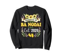 Promu à Ba Ngoai Grandma Est 2026 Tournesol Reveal Sweatshirt