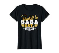 Promu à Baba Est 2026 Heart New Grandma Reveal T-Shirt