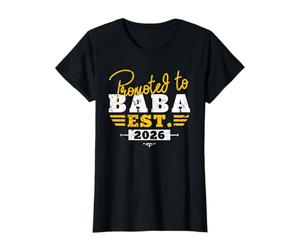 Promu à Baba Est 2026 Heart New Grandma Reveal T-Shirt