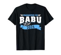 Promu à Babu Est 2026 New Grandpa to Be 26 T-Shirt