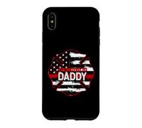 Promu à Daddy Firefighter New Dad Fireman Art Coque pour iPhone XS Max
