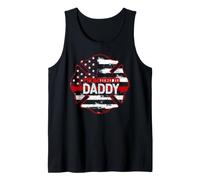 Promu à Daddy Firefighter New Dad Fireman Art Débardeur