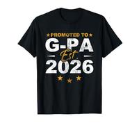 Promu à G-pa 2026 Funny New Grandpa Reveal T-Shirt