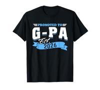 Promu à G-pa Est 2026 New Grandpa to Be 26 T-Shirt