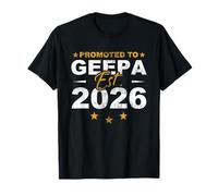 Promu à Geepa 2026 Funny New Grandpa Reveal T-Shirt