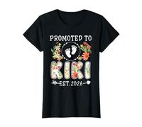 Promu à Kiki 2026 Flower First Time Grandma T-Shirt