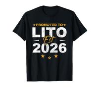 Promu à Lito 2026 Funny New Grandpa Reveal T-Shirt