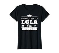 Promu à Lola Est 2026 New Grandma Reveal Vintage T-Shirt