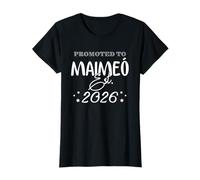 Promu à Maimeo Grandma Est 2026 Funny Announce T-Shirt