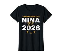 Promu à Nina 2026 Funny New Grandma Reveal T-Shirt