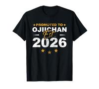 Promu à Ojiichan 2026 Funny New Grandpa Reveal T-Shirt