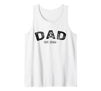 Promu à Papa Est. 2026 First Time Dad Baby 2026 Débardeur