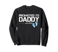 Promu à Papa Est 2026 New Dad 2026 Baby Boy Daddy 2026 Sweatshirt