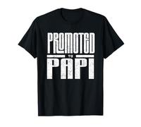 Promu à Papi New Dad Annonce pour Baby Reveal T-Shirt