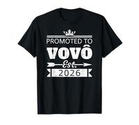 Promu à Vovo Est 2026 New Grandpa Reveal Vintage T-Shirt