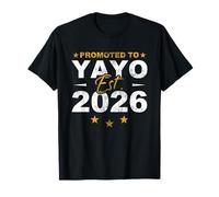Promu à Yayo 2026 Funny New Grandpa Reveal T-Shirt