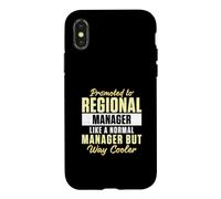 Promu au Poste de Directeur régional comme Un Manager Normal Coque pour iPhone X/XS