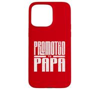 Promu au poste de Papa New Dad Annonce pour Baby Reveal Coque pour iPhone 15 Pro Max