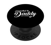 Promu au Rang de Papa Est 2026 New Dad 2026 First Time Daddy 2026 PopSockets PopGrip Adhésif