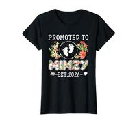 Promu chez Mimzy 2026 Flower First Time Grandma T-Shirt