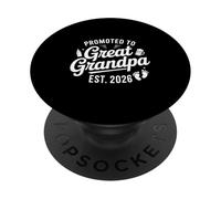 Promu Grand-père 2026 Grandparent PopSockets PopGrip Adhésif