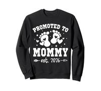 Promu Maman est 2026 bientôt Maman Nouvelle mère Enfin Sweatshirt