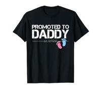 Promu père Est 2026 New Dad 2026 First Time Daddy T-Shirt Graphique avec Valeur