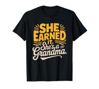 Promue Au Rang De Mamie Elle L'a Merite Exploit Meritee T-Shirt
