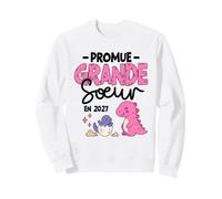 Promue Grande Sœur 2027 Annonce Future Grande Sœur Dinosaure Sweatshirt