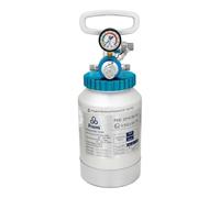 PRONA RC-2E Pot de pression de peinture de 2 L, réservoir pneumatique compact avec poignée de transport, régulateur et jauge, sortie de peinture 3/8, corps en alliage d'aluminium pour revêtement par