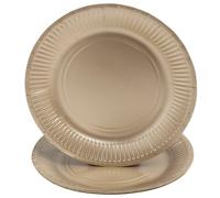 Pro Nappe - Réf. 79310i - 10 Assiettes - diamètre 23 cm - carton - or