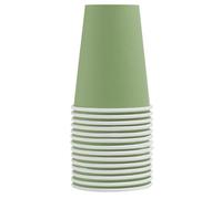 Pronappe 15 Gobelets Carton 20cl Vert olive