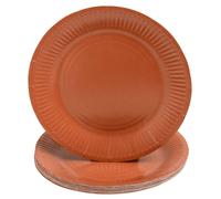 Pro Nappe - Réf. 79217i - 20 Assiettes - diamètre 23 cm - carton - terracotta