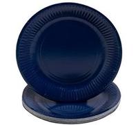 Pro Nappe - Réf. 79212i - 20 Assiettes - diamètre 23 cm - carton - marine