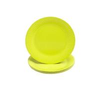Pronappe - Assiette - Taille 23 cm diameter - rond - jetable - vert kiwi (pack de 20)