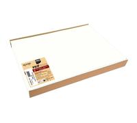 PRONAPPE Barquette de 100 sets de table spundbond, unis - Format 30x40cm - Blanc