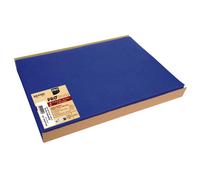 PRONAPPE Barquette de 100 sets de table spundbond, unis - Format 30x40cm - Bleu marine
