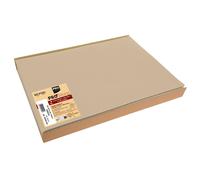 PRONAPPE Barquette de 100 sets de table spundbond, unis - Format 30x40cm - Grège